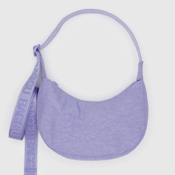 NWT Baggu Small Crescent Bag - Wisteria - Picture 7 of 9